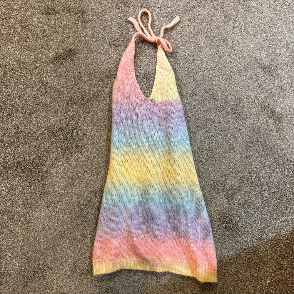 Princess Polly Multicolor Knit Sweater Dress